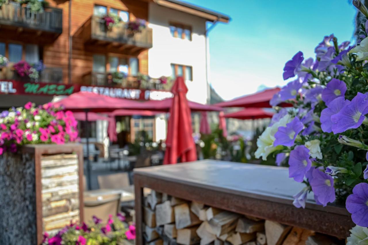 Hotel Massa Blatten bei Naters Esterno foto
